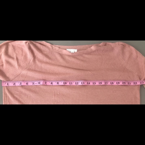 14th & Union Soft Pink Pullover Sweater - Picture 7 of 8